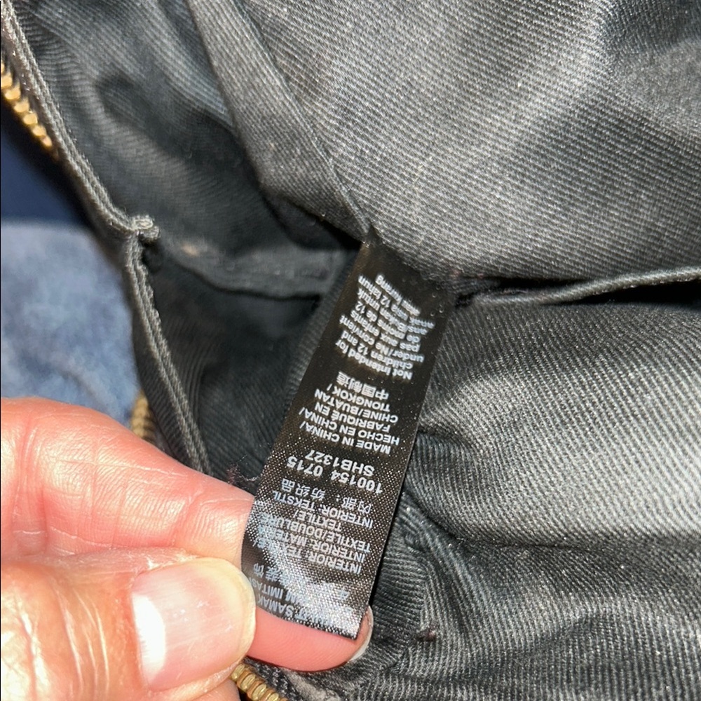 Fossil Black Leather Women's Bag - Picture 15 of 16